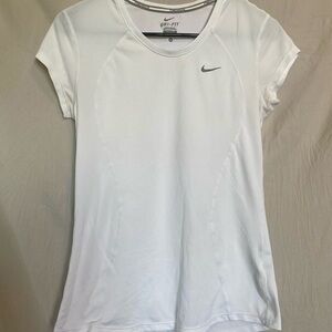 Nike Women's White Dri-FIT Top